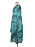 Unbranded 100% Polyester Paisley Teal Casual Dress Size XL - photo 5