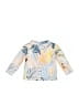 Ruffle Butts Blue Rash Guard Size 3-6 mo - photo 2