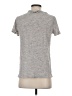 Three Dots 100% Cotton Tweed Gray Short Sleeve Turtleneck Size S - photo 2
