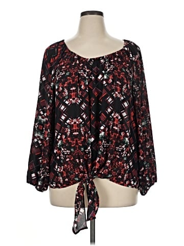 New Directions 3/4 Sleeve Blouse (view 1)