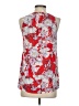 dalia 100% Polyester Red Sleeveless Blouse Size S - photo 2