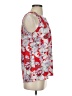 dalia 100% Polyester Red Sleeveless Blouse Size S - photo 4