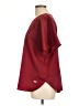 Anne Klein Red Burgundy Short Sleeve Top Size XL - photo 5