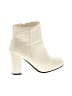 Nasty Gal Inc. Ivory Ankle Boots Size 4 - photo 1