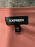 Express Solid Pink Brown Casual Skirt Size 14 - photo 4