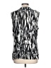 Alfani Silver Sleeveless Blouse Size L - photo 2
