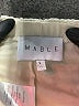 Mable 100% Rayon Ivory Shorts Size L - photo 3