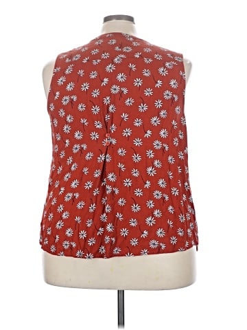 Market and Spruce Sleeveless Blouse (view 2)