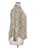 Current/Elliott 100% Lyocell Animal Print Ivory Long Sleeve Blouse Size XXLEstimated - photo 4