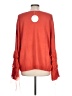Umgee 100% Acrylic Orange Pullover Sweater Size L - photo 2