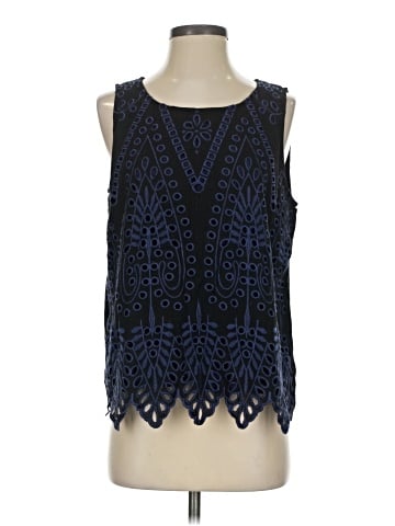 Skies Are Blue Sleeveless Blouse (view 1)