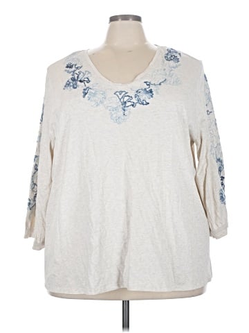 Purejill 3/4 Sleeve T-Shirt (view 1)