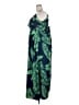 Unbranded 100% Polyester Tropical Green Casual Dress Size 2X - photo 5