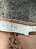 Astr 100% Polyester Brown Long Sleeve Blouse Size XS - photo 7