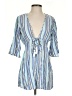 Spiaggia Dolce 100% Rayon Blue Kimono Size XS - photo 1