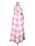 Stylewe 100% Polyester Checkered-gingham Pink Casual Dress Size XXL - photo 4
