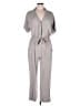 Splendid Solid Gray Jumpsuit Size L - photo 1