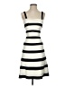 BCBGMAXAZRIA 100% Polyester Stripes Ivory Cocktail Dress Size 0 - photo 1