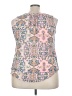 Peach 100% Polyester Pink Sleeveless Blouse Size 3X - photo 2