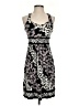 Soma Graphic Black Cocktail Dress Size XS - photo 1
