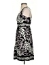 Soma Graphic Black Cocktail Dress Size XS - photo 5