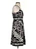Soma Graphic Black Cocktail Dress Size XS - photo 4