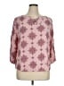 Evri 100% Rayon Pink 3/4 Sleeve Blouse Size 1X - photo 1