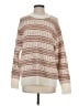 American Eagle Outfitters Print Ivory Pullover Sweater Size S - photo 1