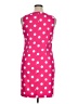Alyx Polka Dots Pink Cocktail Dress Size 16 - photo 2