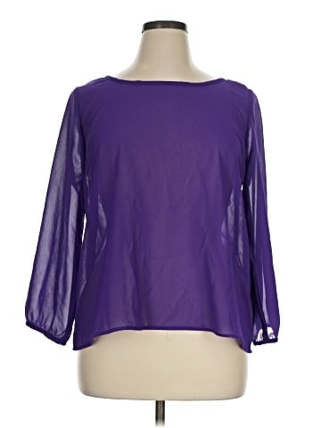 Angels 3/4 Sleeve Blouse (view 1)