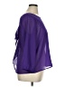 Angels 100% Polyester Purple 3/4 Sleeve Blouse Size XL - photo 4