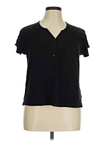 Sanctuary Short Sleeve Henley (view 1)