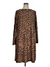 Vocal Animal Print Brown Casual Dress Size XL - photo 1