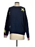 P.J. Salvage 100% Polyester Stars Blue Pullover Sweater Size XS - photo 1
