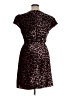 J.Crew Animal Print Brown Cocktail Dress Size 16 - photo 2