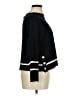 Adrianna Papell Stripes Black Pullover Sweater Size XL - photo 4