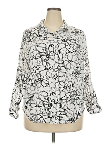 Gloria Vanderbilt 3/4 Sleeve Blouse (view 1)