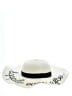 Unbranded 100% Straw Ivory Sun Hat One size - photo 1