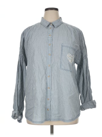 Pilcro Long Sleeve Button Down Shirt