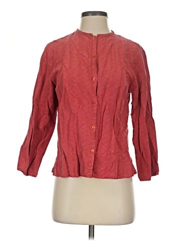 Eileen Fisher 3/4 Sleeve Button-Down Shirt (view 1)