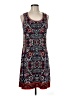 Max Studio Paisley Blue Casual Dress Size M - photo 1