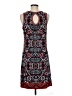 Max Studio Paisley Blue Casual Dress Size M - photo 2