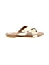 West Loop Gold Sandals Size 7 - 8 - photo 1