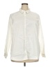 Ellos 100% Cotton Ivory Long Sleeve Button-Down Shirt Size 20 - photo 1