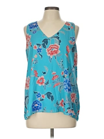 Adrienne Vittadini Sleeveless Blouse (view 1)