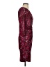 Cache Paisley Burgundy Cocktail Dress Size XS - photo 4
