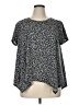 Green Envelope Tweed Black Short Sleeve T-Shirt Size 1X - photo 1