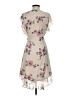Le Lis 100% Polyester Floral Tan Casual Dress Size S - photo 2