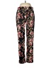 Boston Proper Floral Black Casual Pants Size M - photo 1