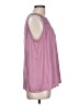 Monday Fun 100% Polyester Pink Sleeveless Blouse Size L - photo 4